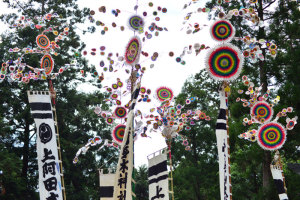 上阿田木神社の祭礼