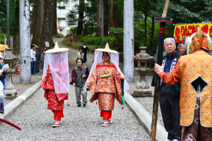上阿田木神社の祭礼