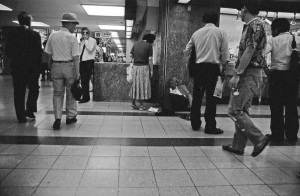 天王寺駅周辺1991年6月